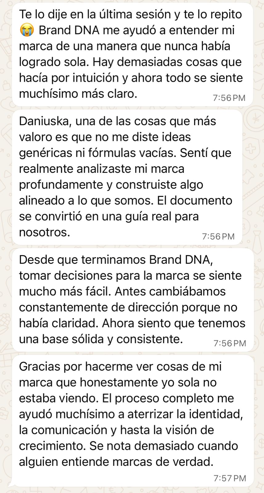 Testimonio cliente 2